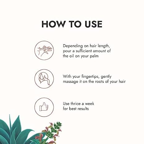 Kapiva Ayurveda Hair Rituals Tulsi Anti Hairfall Oil